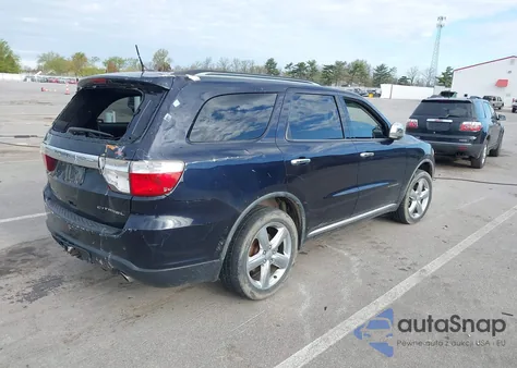 2011 Dodge Durango Citadel from USA, damaged, VIN 1D4RE5GG5BC648477
